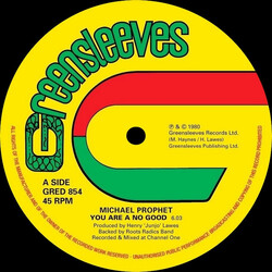 Michael Prophet You Are A No Good / Love And Unity USED VINYL 12INCH 45 RPM