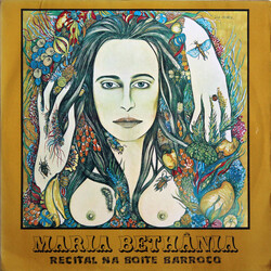 Maria Bethânia Recital Na Boite Barroco Vinyl LP USED