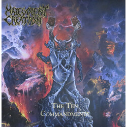 Malevolent Creation The Ten Commandments Vinyl 2 LP USED