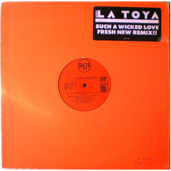 La Toya Jackson Such A Wicked Love Vinyl 12" USED