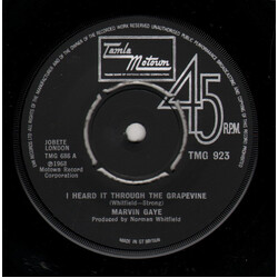 Marvin Gaye I Heard It Through The Grapevine / Chained VINYL 7" USED
