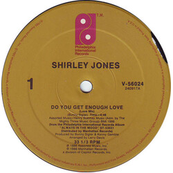 Shirley Jones Do You Get Enough Love VINYL 12" USED