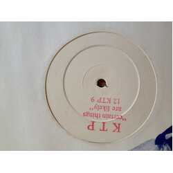 Kissing The Pink Certain Things Are Likely USED VINYL 12INCH 45 RPM PROMO WHITE LABEL