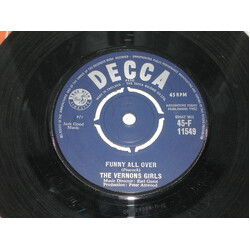 The Vernons Girls Funny All Over USED VINYL 7INCH