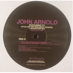 John Arnold / Ty Style And Pattern (Nuff Version) USED VINYL 12INCH 45 RPM