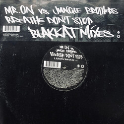 Mr. On / Jungle Brothers Breathe Don't Stop (Blakkat Mixes) USED VINYL 12INCH 45 RPM SINGLE STEREO
