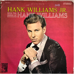 Hank Williams Jr. Hank Williams Jr. Sings The Songs Of Hank Williams Vinyl LP USED