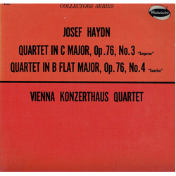 Joseph Haydn / Wiener Konzerthausquartett String Quartets Op. 76 No.3 (Emperor) / No.4 (Sunrise) Vinyl LP USED