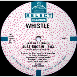 Whistle (Nothing Serious) Just Buggin' USED VINYL 12INCH 33 S RPM