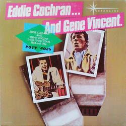 Eddie Cochran / Gene Vincent Their Finest Years: 1958 And 1956 Vinyl LP USED