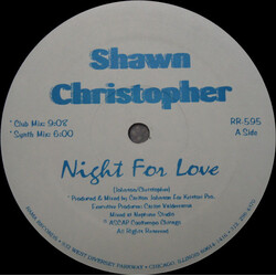 Shawn Christopher Night For Love VINYL 12" USED