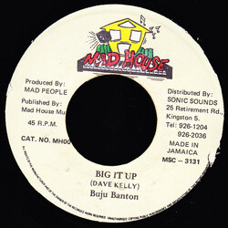 Buju Banton Big It Up Vinyl 7" USED