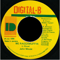 John Mouse / Steely & Clevie We Raggamuffin / Raggamuffin Dub Vinyl 7" USED