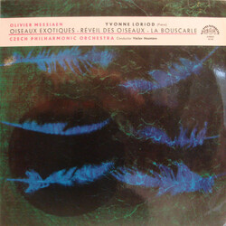 Olivier Messiaen / Yvonne Loriod / The Czech Philharmonic Orchestra / Václav Neumann Oiseaux Exotiques - Réveil Des Oiseaux - La Bouscarle Vinyl LP US