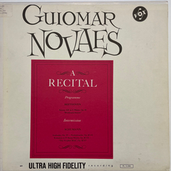 Guiomar Novaes / Ludwig van Beethoven / Robert Schumann A Recital Vinyl LP USED