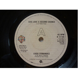 Luisa Fernandez Give Love A Second Chance USED VINYL 7INCH 45 RPM SINGLE
