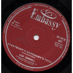 Jean Campbell Everybody's Somebody's Fool USED VINYL 7INCH 45 RPM SINGLE