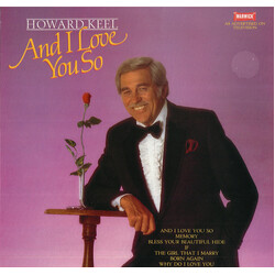 Howard Keel And I Love You So Vinyl LP USED