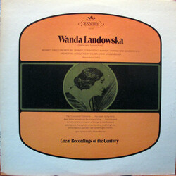 Wanda Landowska / Wolfgang Amadeus Mozart / Joseph Haydn / Walter Goehr / Eugène Bigot Mozart: "Coronation Concert" - Haydn: Concerto in D Vinyl LP US