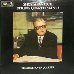 Dmitri Shostakovich / Beethoven Quartet String Quartets 14 & 15 Vinyl LP USED