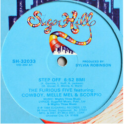 The Furious Five / Cowboy / Melle Mel / Scorpio (3) Step Off USED VINYL 12INCH 33 S RPM