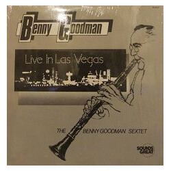 Benny Goodman Sextet Live In Las Vegas Vinyl LP USED