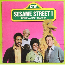 Sesame Street Sesame Street 1 Original Cast Record Vinyl LP USED