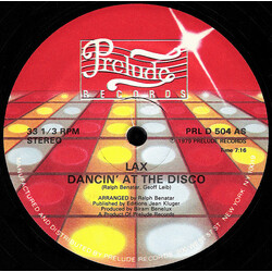 L.A.X. Dancin' At The Disco USED VINYL 12INCH 33 S RPM STEREO