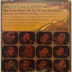 Jerry Lee Lewis She Even Woke Me Up To Say Goodbye Vinyl LP USED