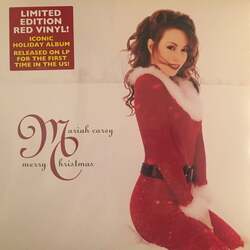 Mariah Carey Merry Christmas Vinyl LP USED