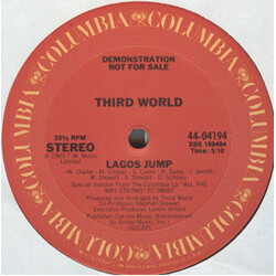 Third World Lagos Jump USED VINYL 12INCH 33 S RPM PROMO STEREO