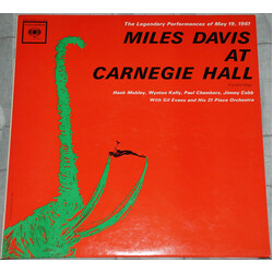 Miles Davis Miles Davis At Carnegie Hall Vinyl LP USED