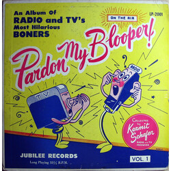 Kermit Schafer Pardon My Blooper! Vol. 1 Vinyl LP USED