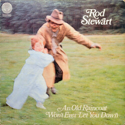 Rod Stewart An Old Raincoat Won't Ever Let You Down Vinyl LP USED