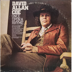 David Allan Coe Once Upon A Rhyme Vinyl LP USED
