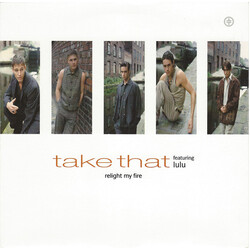 Take That / Lulu Relight My Fire VINYL 7" USED