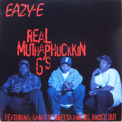 Eazy-E / Gangsta Dresta / B.G. Knocc Out Real Muthaphuckkin G's USED VINYL 12INCH 33 S RPM