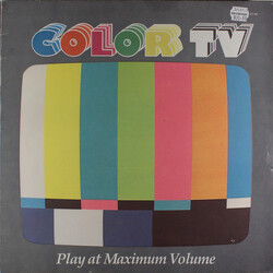 Color TV Play At Maximum Volume Vinyl LP USED