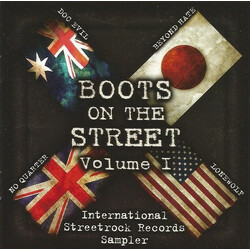 Doc Evil / No Quarter (5) / Beyond Hate (2) / Lonewolf (4) Boots On The Street Volume I (International Streetrock Records Sampler) Vinyl LP USED