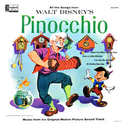 Unknown Artist Walt Disney's Pinocchio Vinyl LP USED