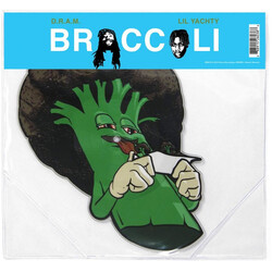 D.R.A.M. / Lil Yachty Broccoli USED VINYL 7INCH 33 S RPM SHAPE RECORD STORE DAY SINGLE LIMITED EDITION PICTURE DISC