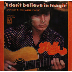 Bobby Sherman I Don't Believe In Magic / Just A Little While Longer USED VINYL 7INCH 45 RPM STEREO