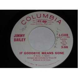J.R. Bailey Hush / If Goodbye Means Gone USED VINYL 7INCH PROMO 45 RPM