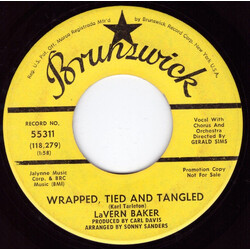 Lavern Baker Wrapped, Tied And Tangled USED VINYL 7INCH PROMO
