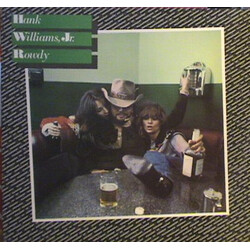 Hank Williams Jr. Rowdy Vinyl LP USED