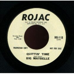 Big Maybelle Quittin Time' USED VINYL 7INCH 45 RPM PROMO STYRENE