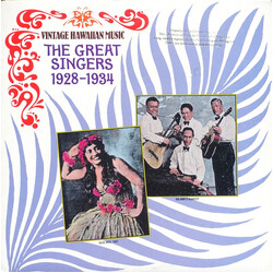 Various Vintage Hawaiian Music - The Great Singers 1928-1934 Vinyl LP USED