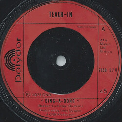 Teach-In Ding-A-Dong USED VINYL 7INCH 45 RPM SINGLE