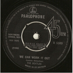 The Beatles We Can Work It Out / Day Tripper USED VINYL 7INCH 45 RPM SINGLE