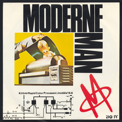 M (2) Moderne Man Vinyl 7" USED